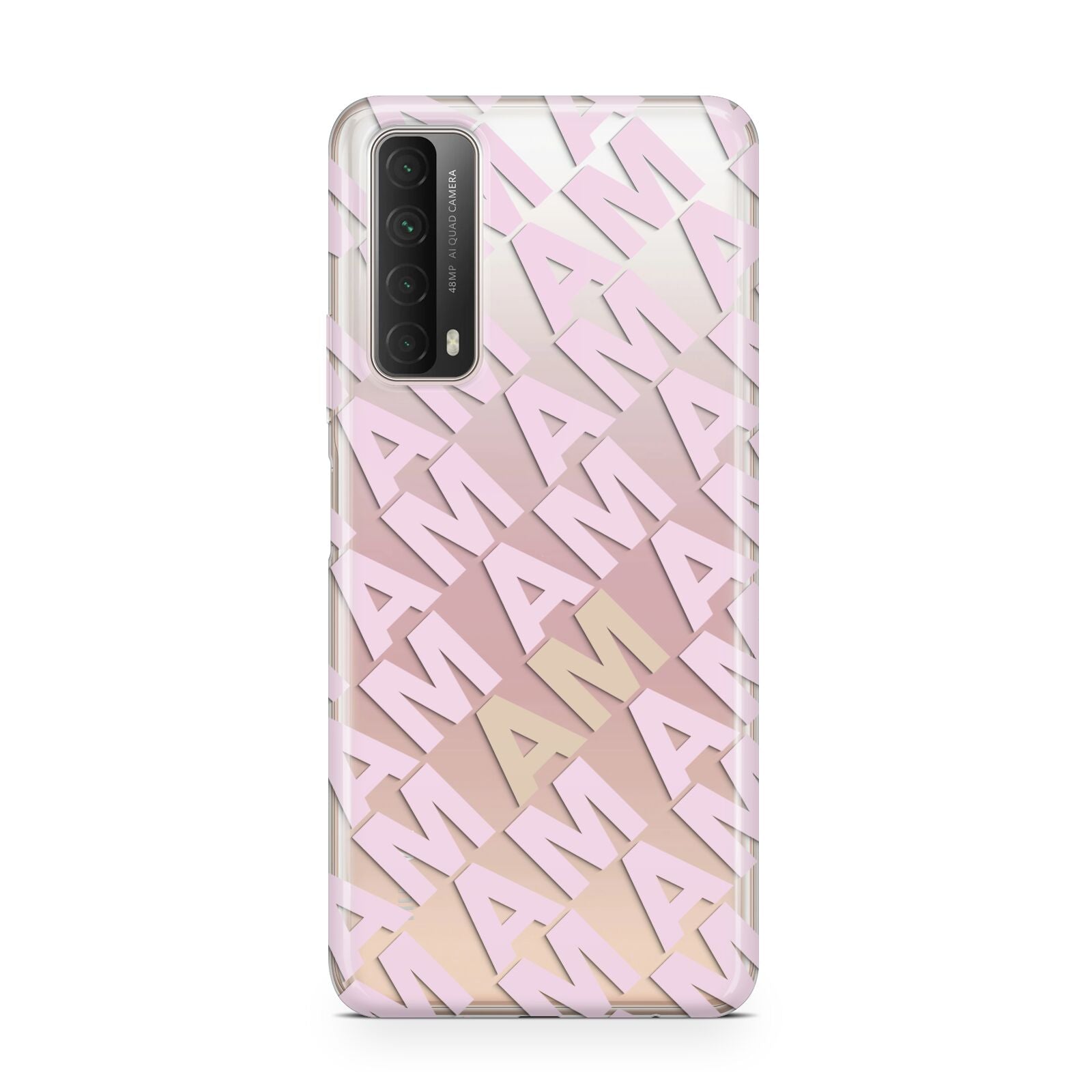 Personalised Diagonal Bold Initials Huawei P Smart 2021