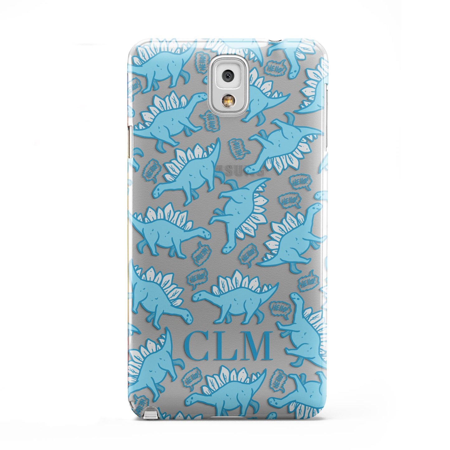 Personalised Dinosaur Initials Samsung Galaxy Note 3 Case