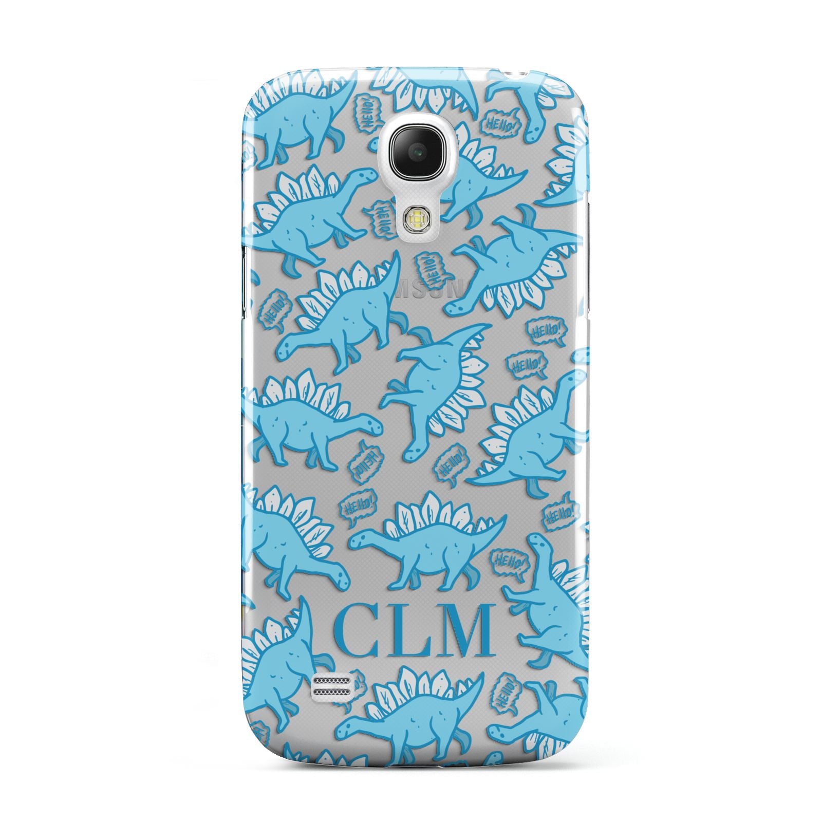 Personalised Dinosaur Initials Samsung Galaxy S4 Mini Case