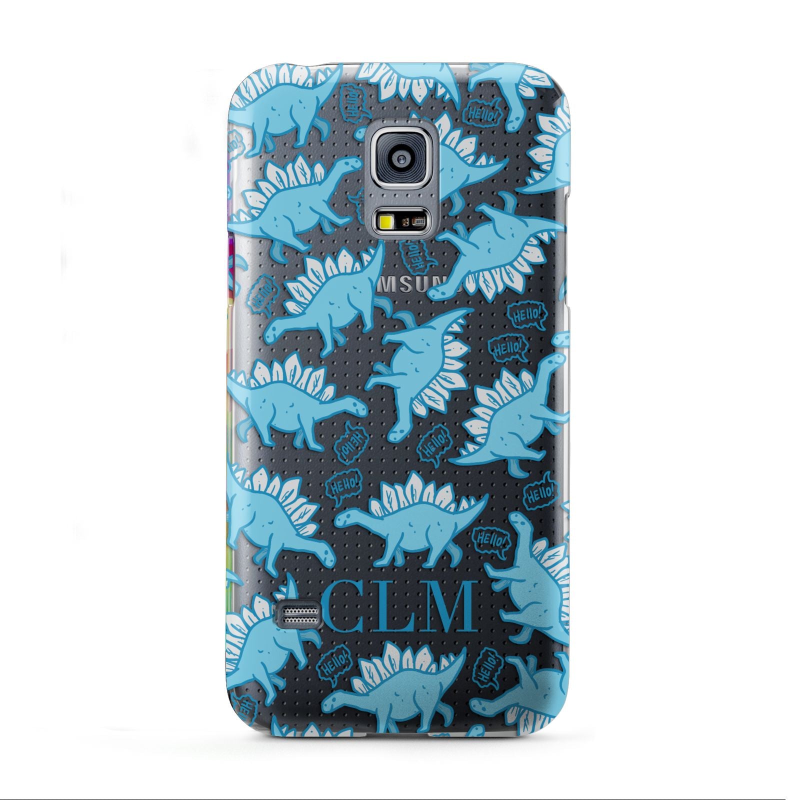 Personalised Dinosaur Initials Samsung Galaxy S5 Mini Case