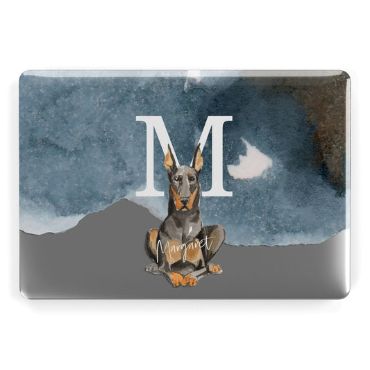 Personalised Doberman Dog Apple MacBook Case