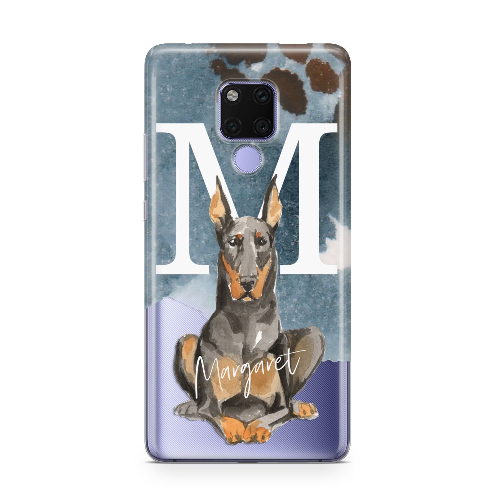 Personalised Doberman Dog Huawei Mate 20X Phone Case