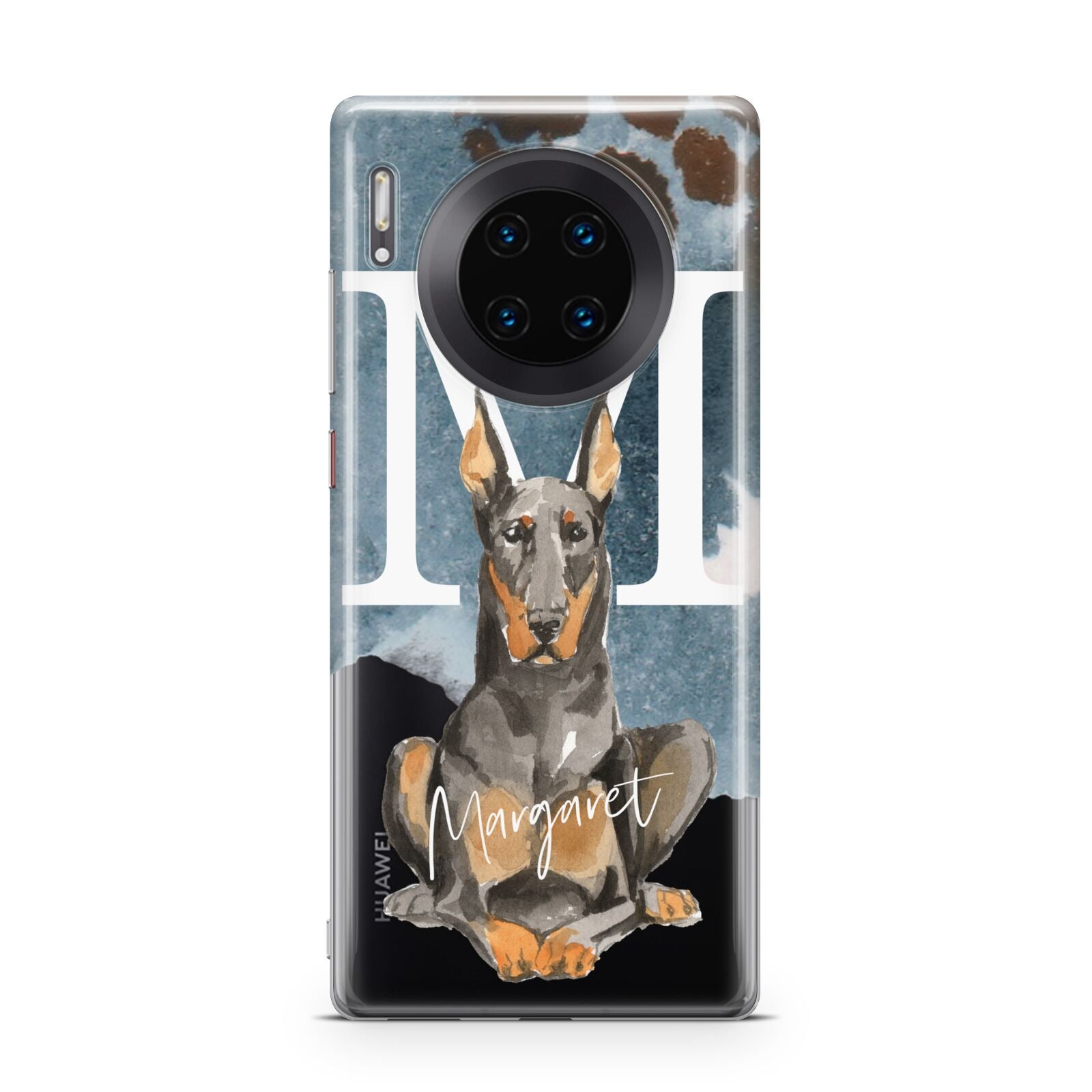 Personalised Doberman Dog Huawei Mate 30 Pro Phone Case