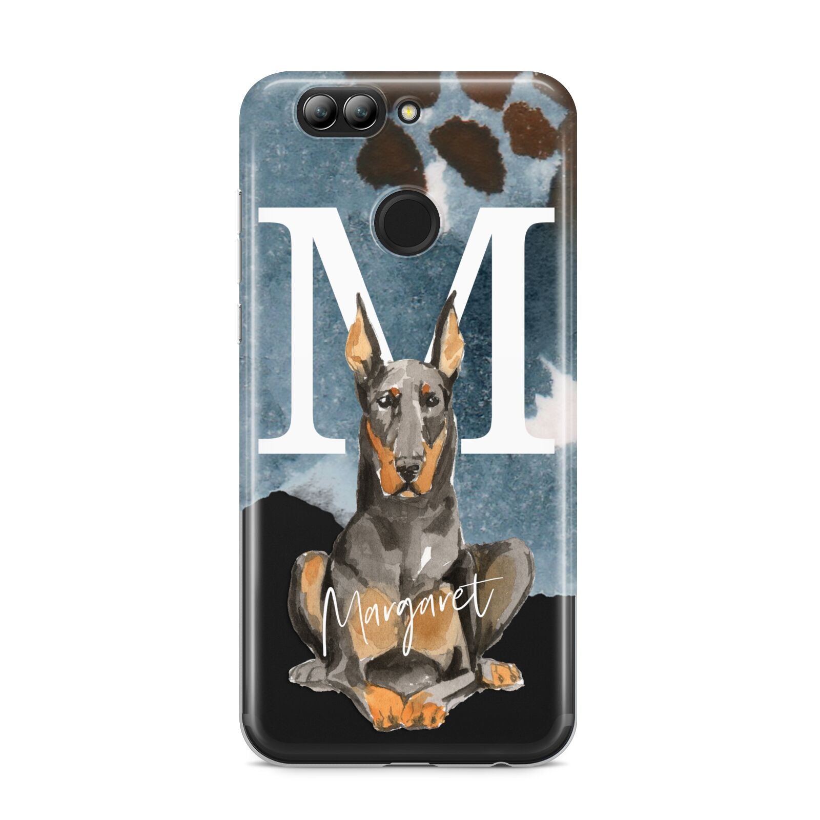 Personalised Doberman Dog Huawei Nova 2s Phone Case