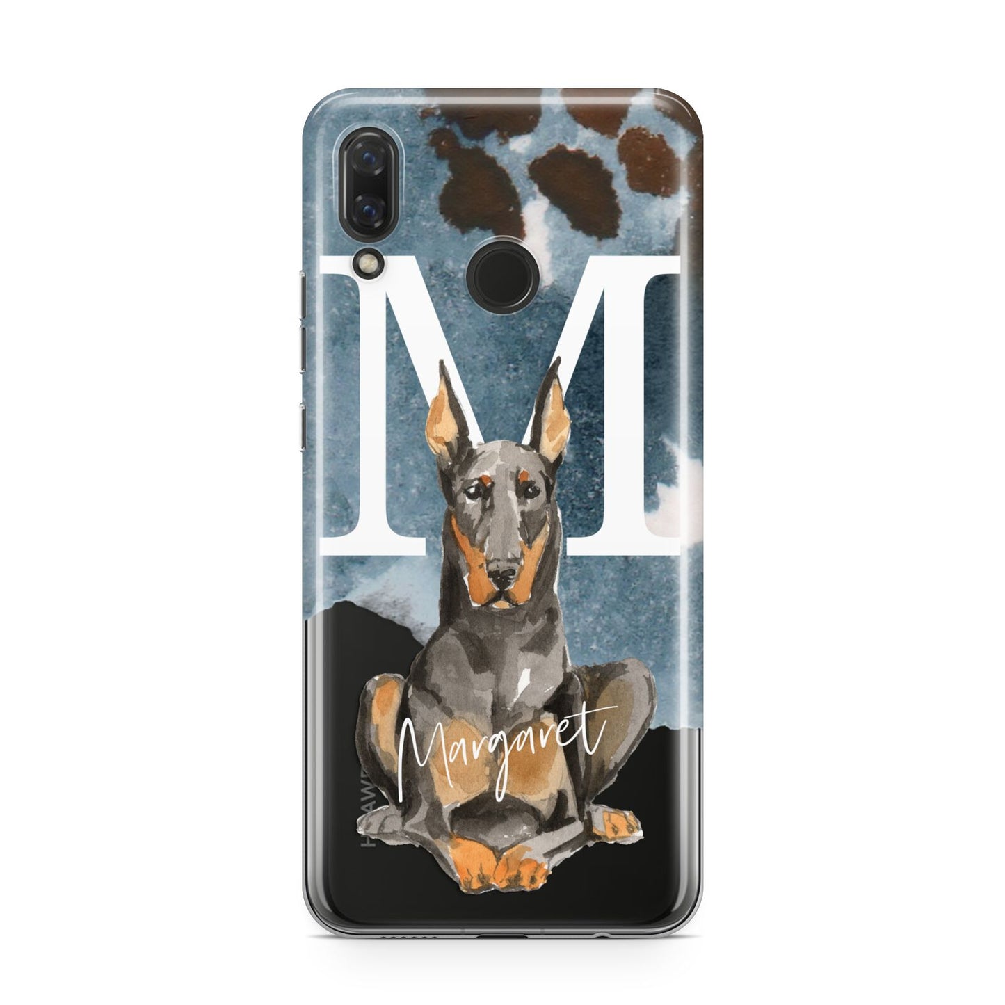 Personalised Doberman Dog Huawei Nova 3 Phone Case