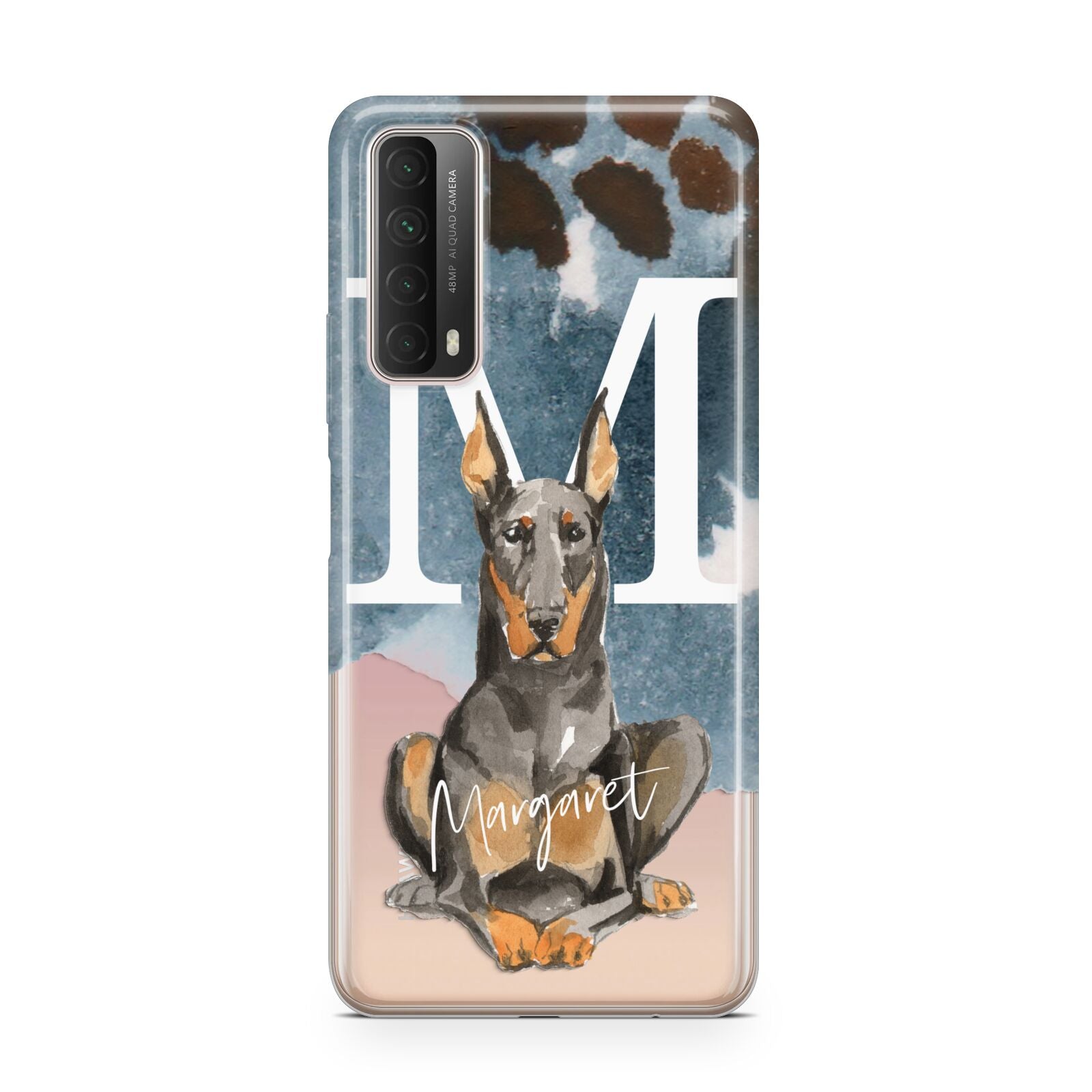 Personalised Doberman Dog Huawei P Smart 2021