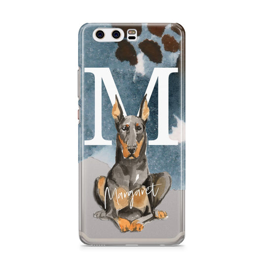 Personalised Doberman Dog Huawei P10 Phone Case