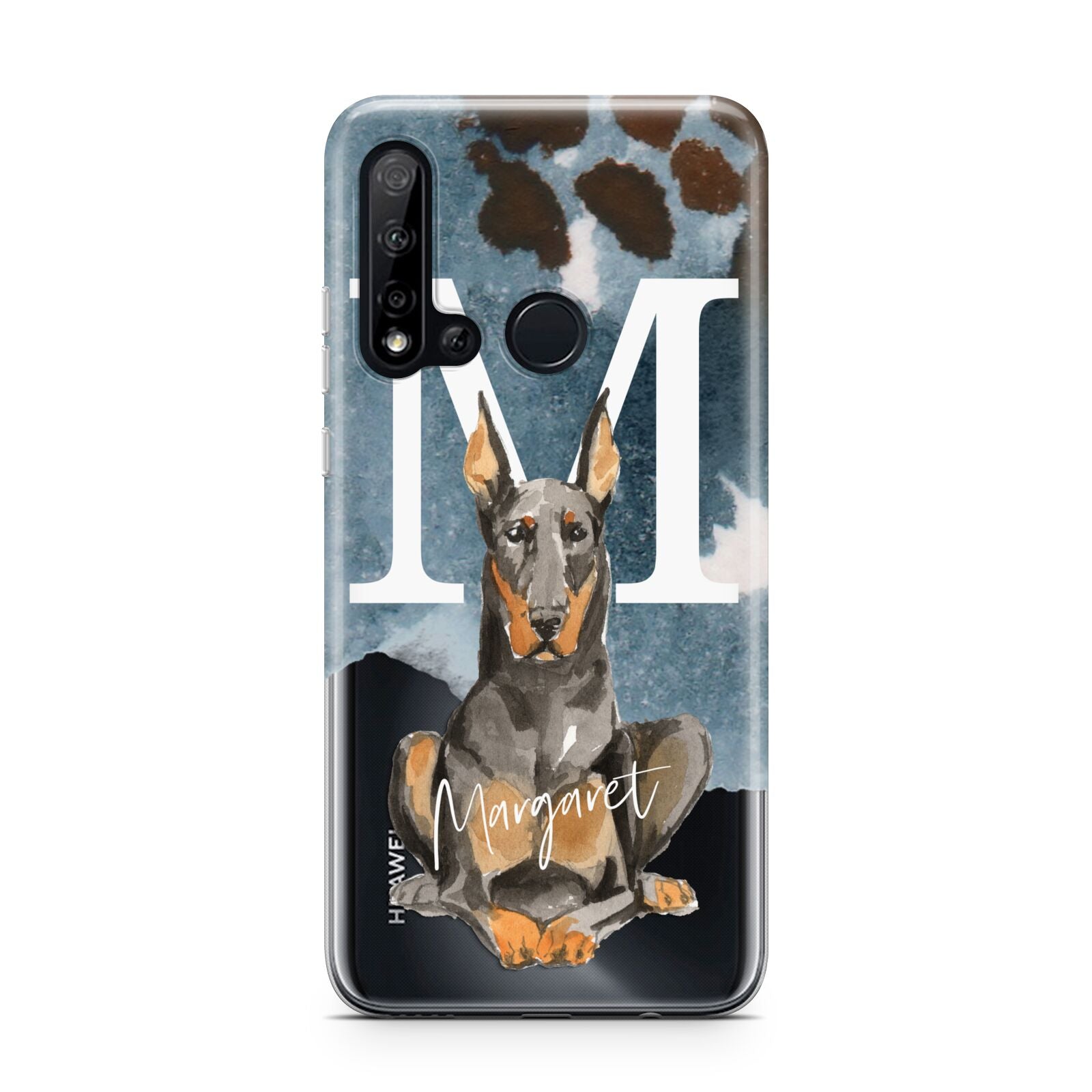 Personalised Doberman Dog Huawei P20 Lite 5G Phone Case