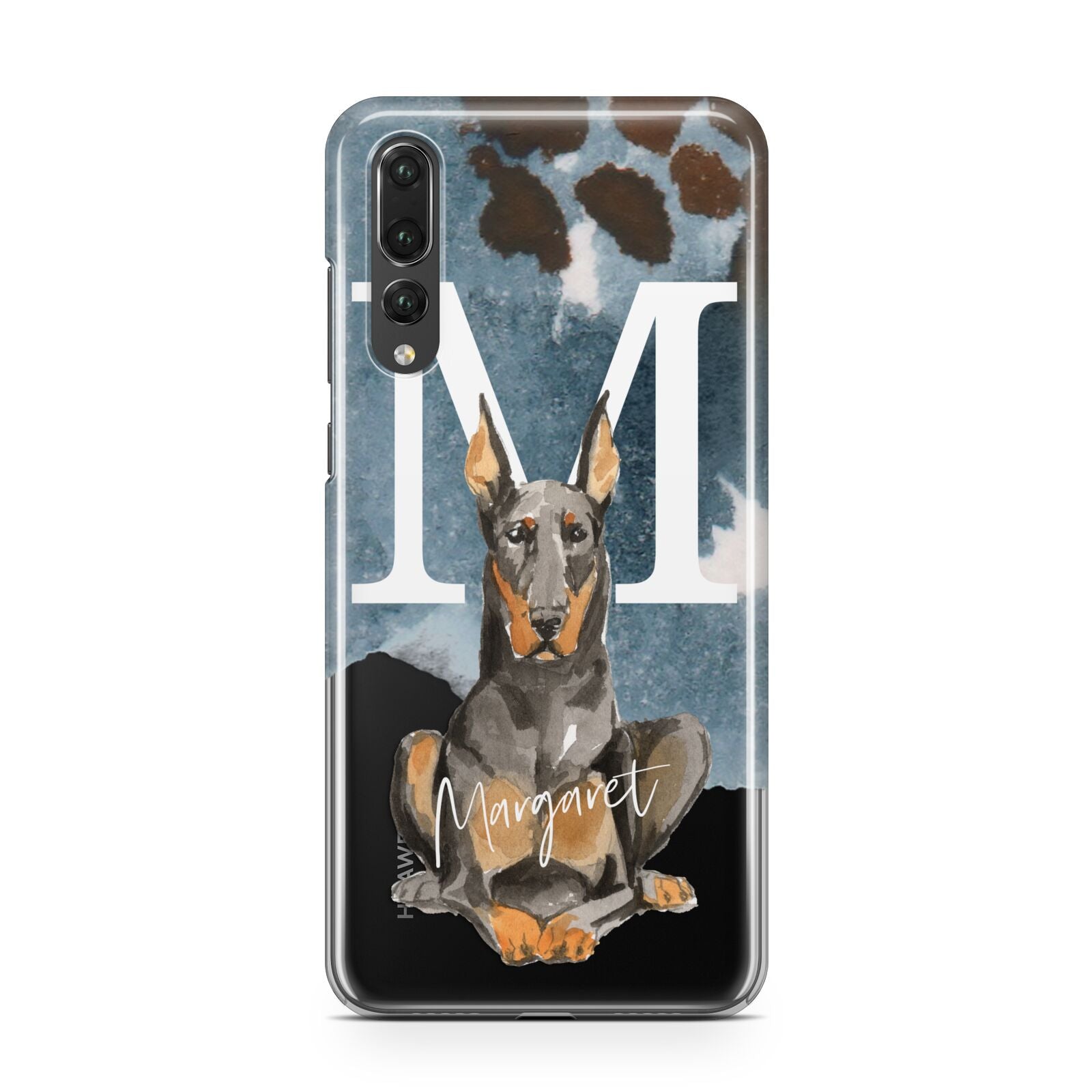 Personalised Doberman Dog Huawei P20 Pro Phone Case