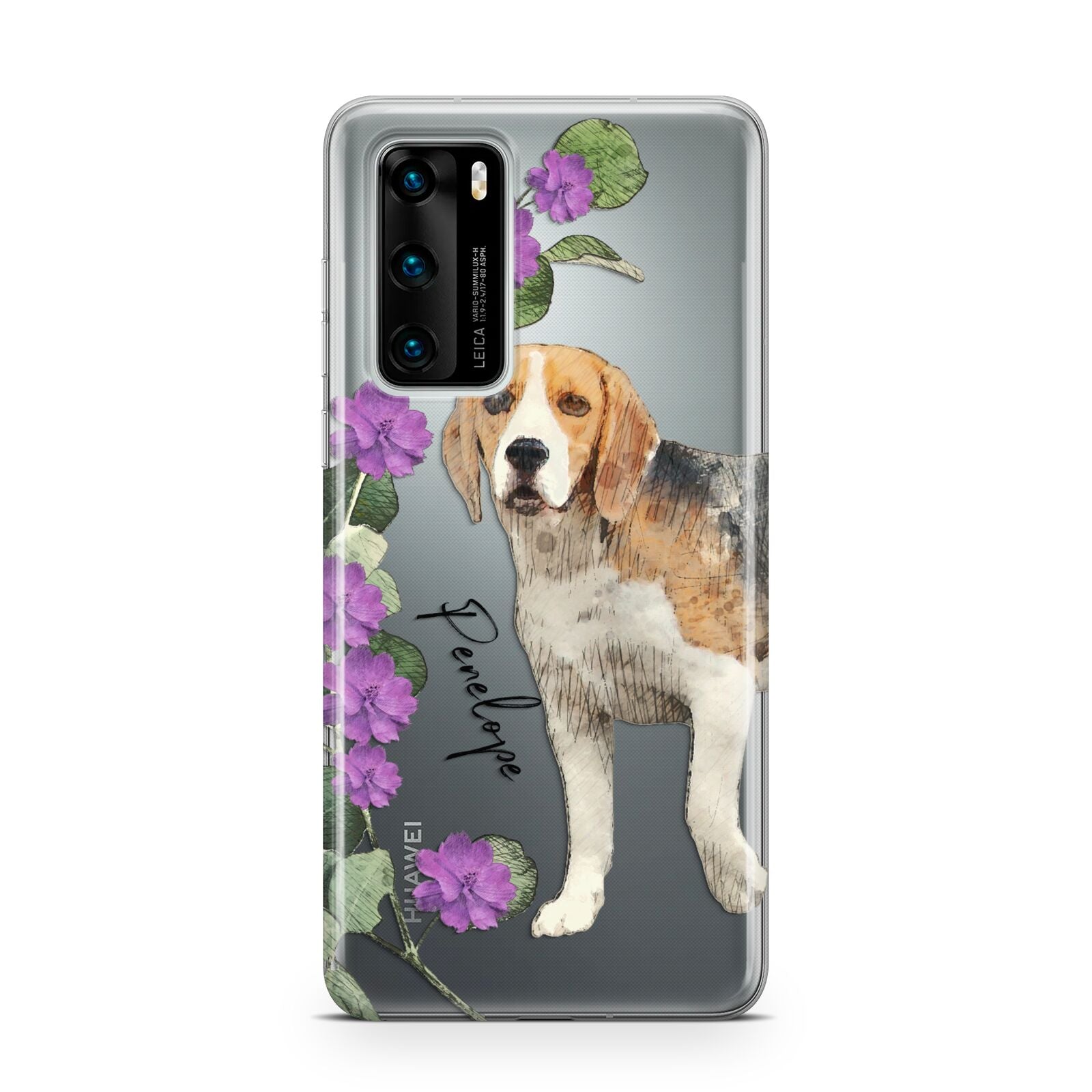 Personalised Dog Huawei P40 Phone Case