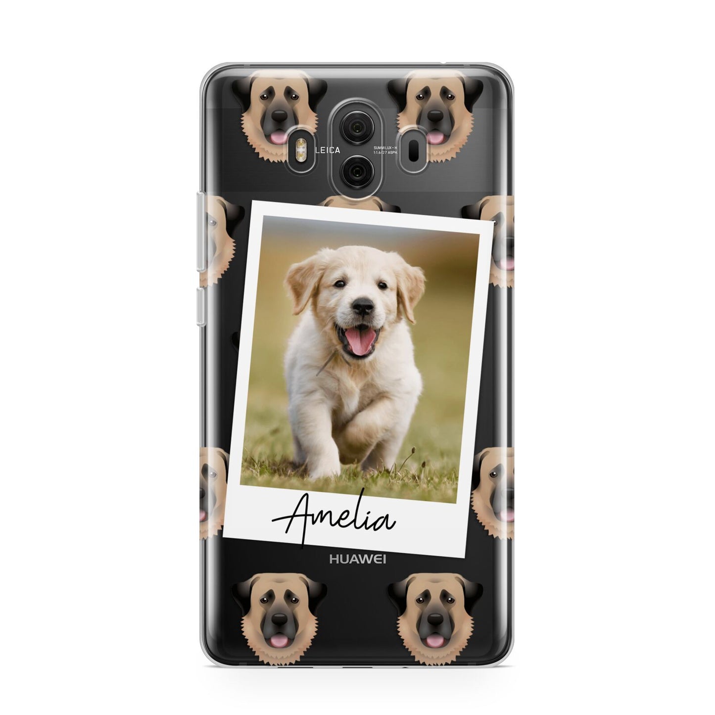 Personalised Dog Photo Huawei Mate 10 Protective Phone Case