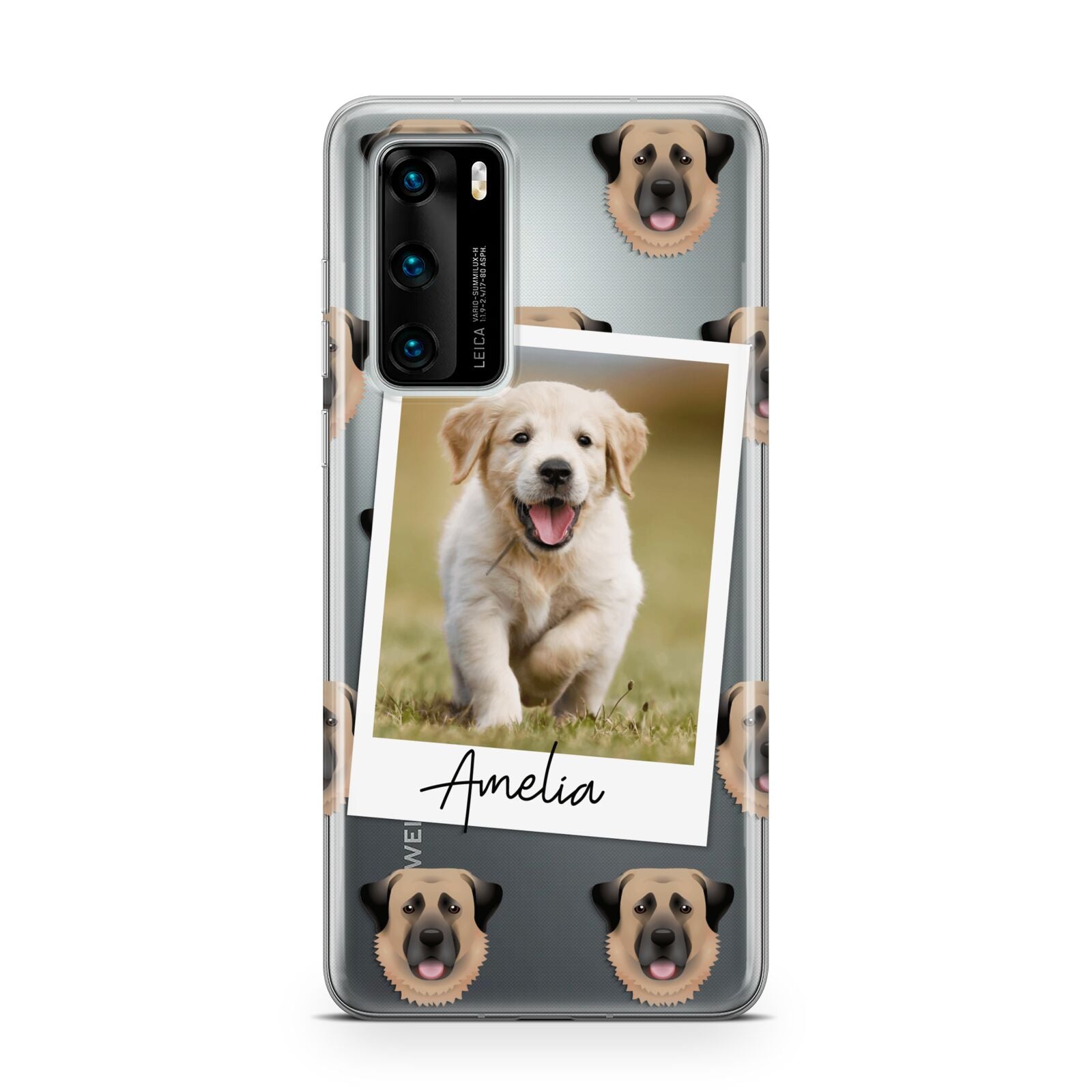 Personalised Dog Photo Huawei P40 Phone Case