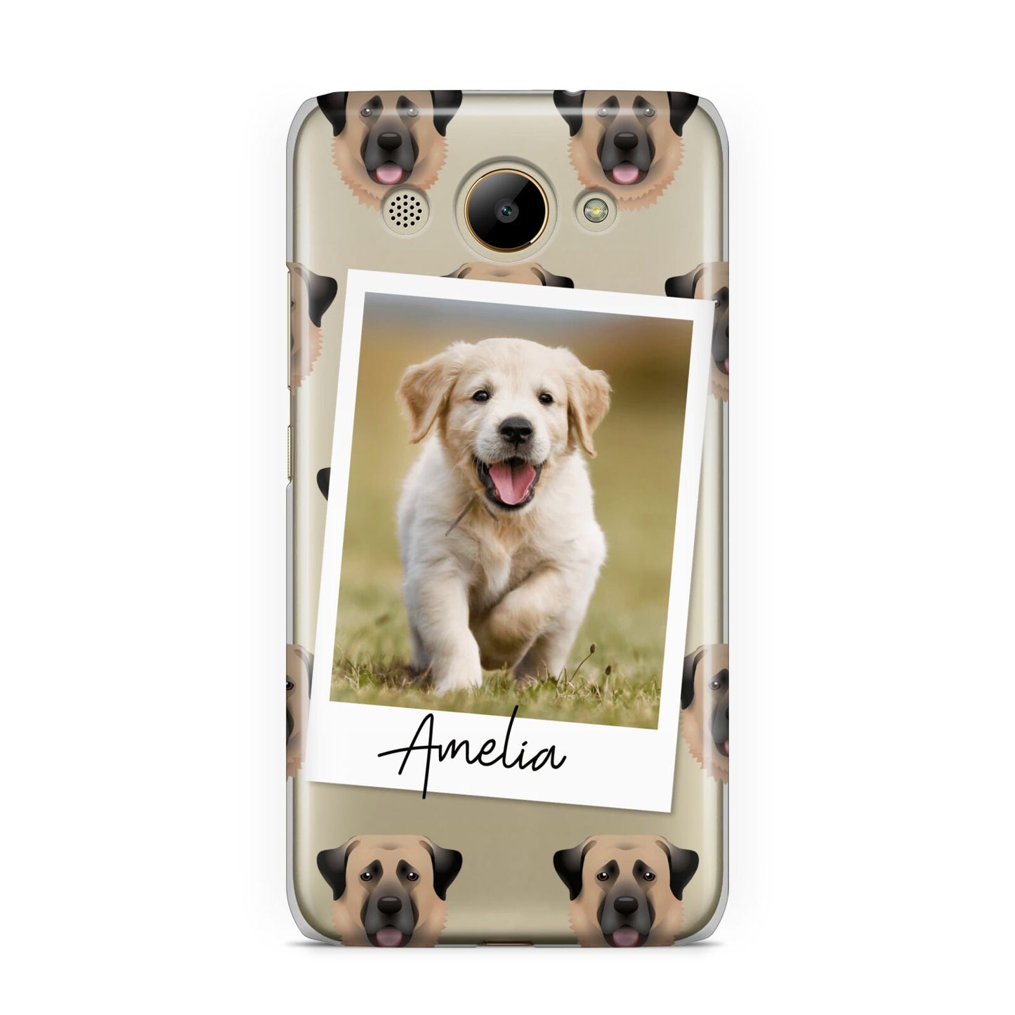 Personalised Dog Photo Huawei Y3 2017