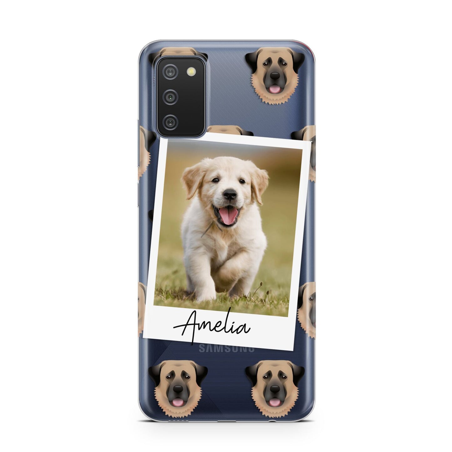 Personalised Dog Photo Samsung A02s Case