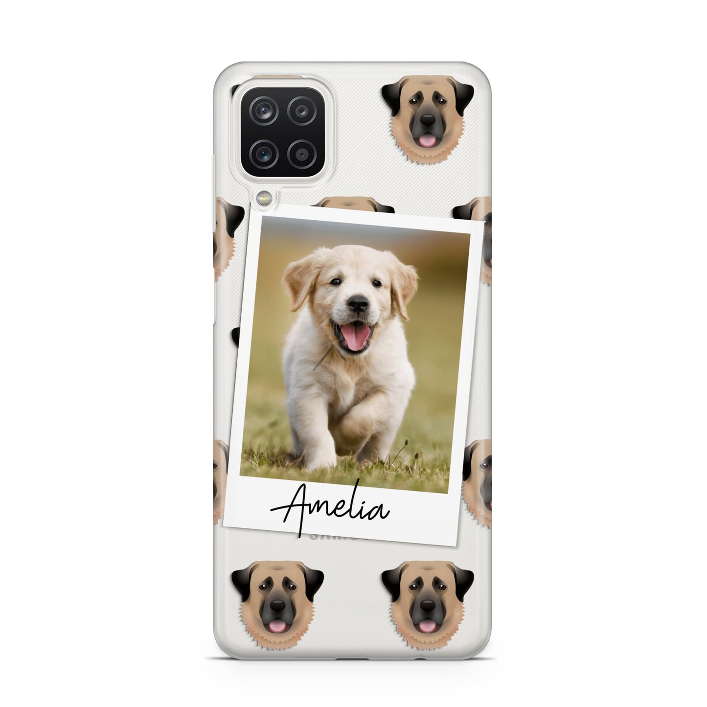Personalised Dog Photo Samsung A12 Case