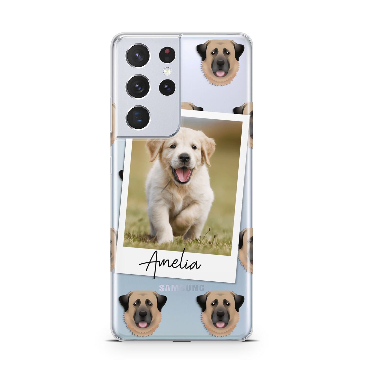 Personalised Dog Photo Samsung S21 Ultra Case