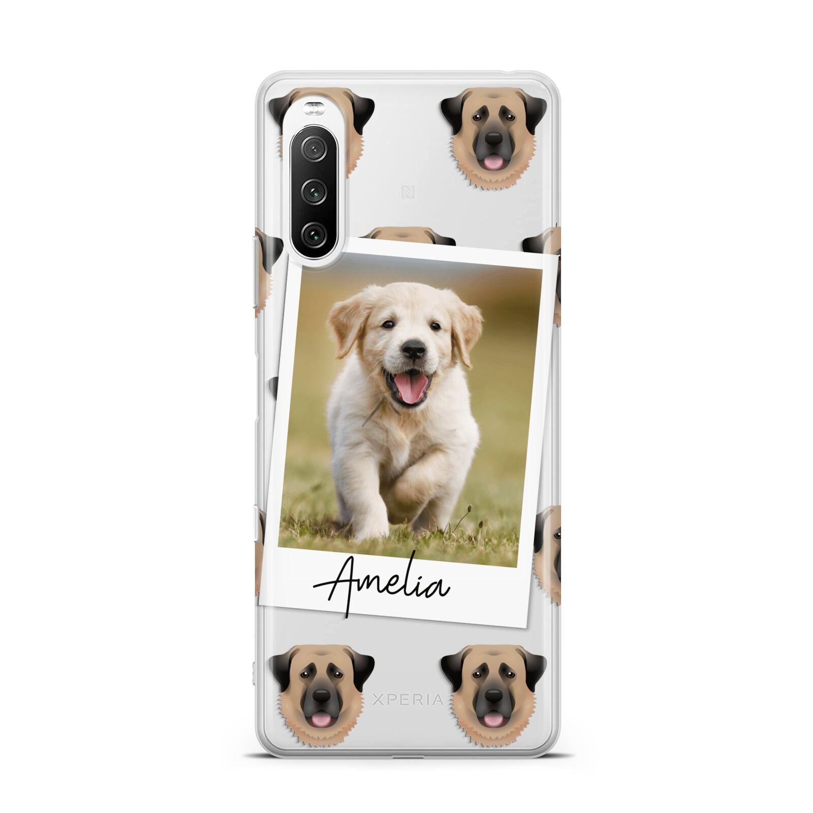 Personalised Dog Photo Sony Xperia 10 III Case