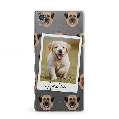 Personalised Dog Photo Sony Xperia Case