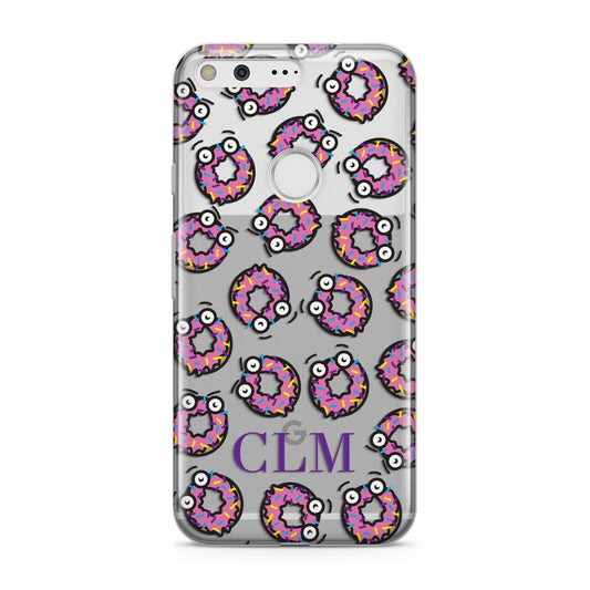 Personalised Donut Initials Google Pixel Case