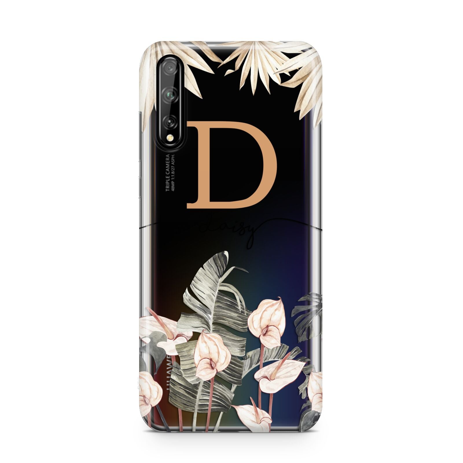 Personalised Dried Flowers Huawei Enjoy 10s Phone Case