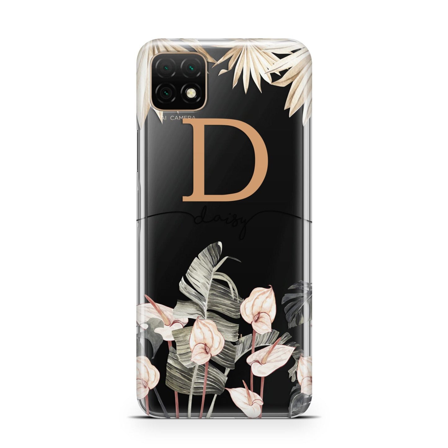 Personalised Dried Flowers Huawei Enjoy 20 Phone Case