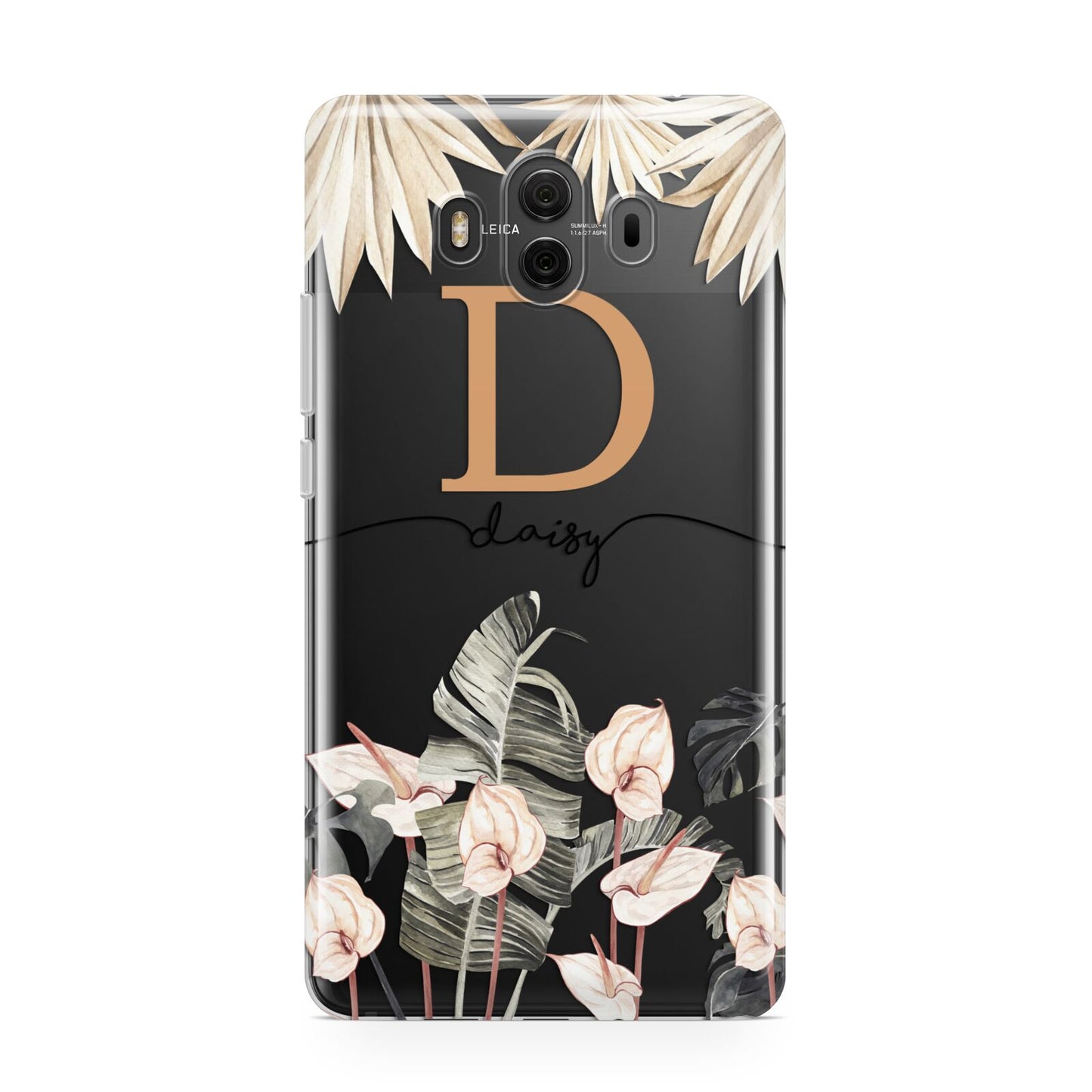 Personalised Dried Flowers Huawei Mate 10 Protective Phone Case