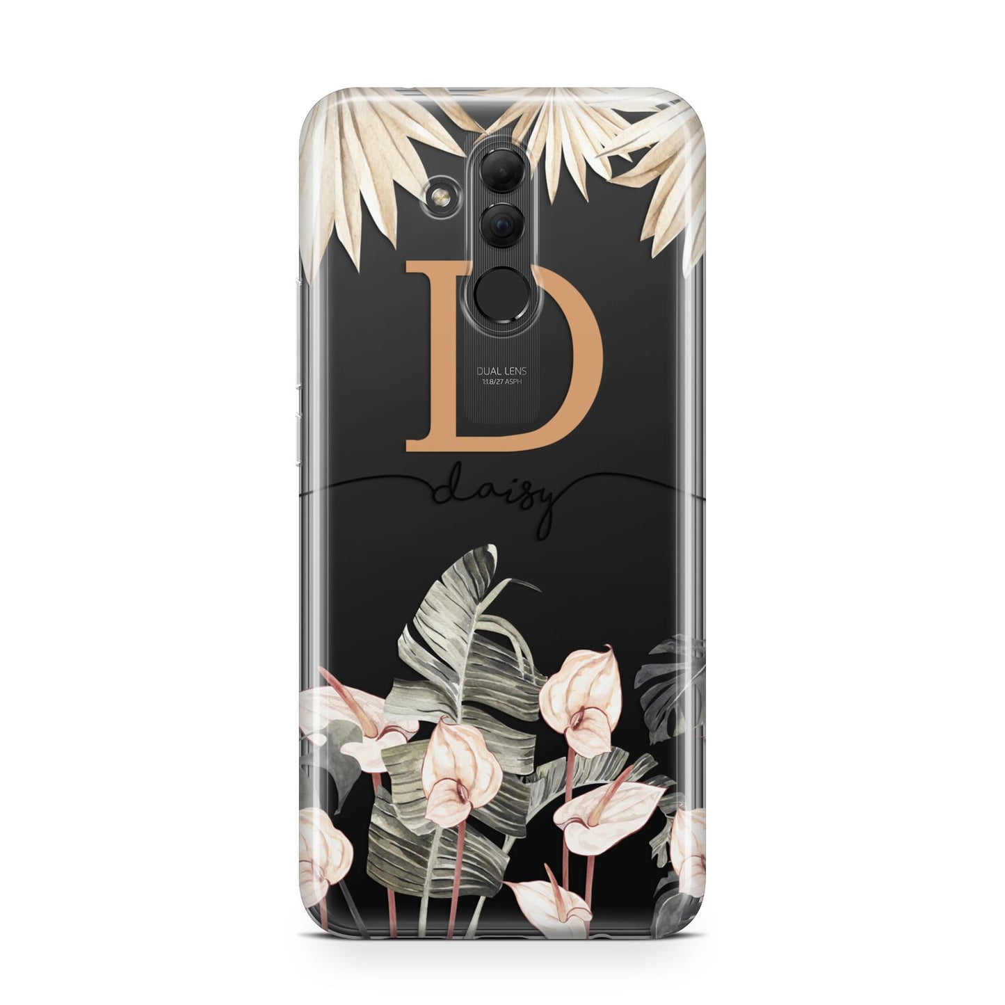 Personalised Dried Flowers Huawei Mate 20 Lite