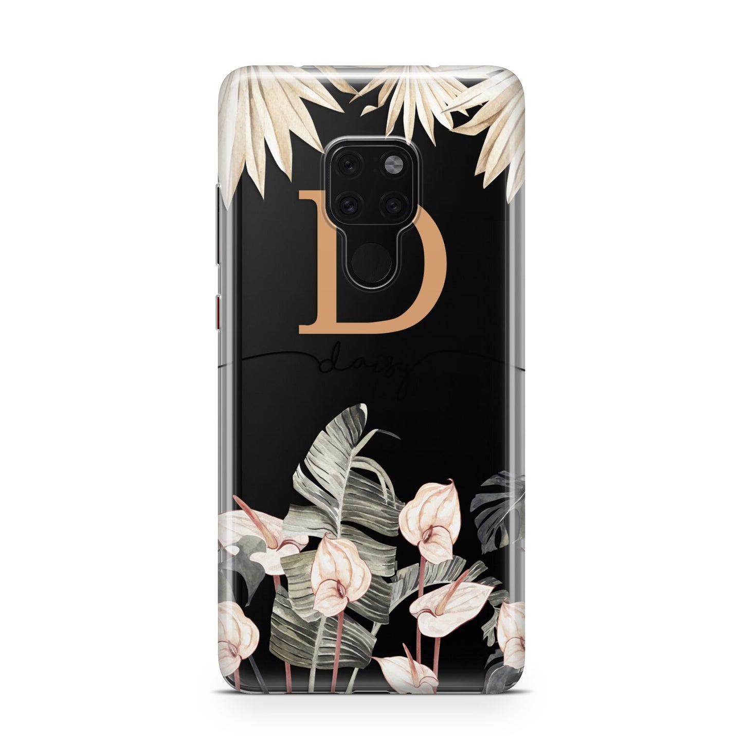 Personalised Dried Flowers Huawei Mate 20 Phone Case