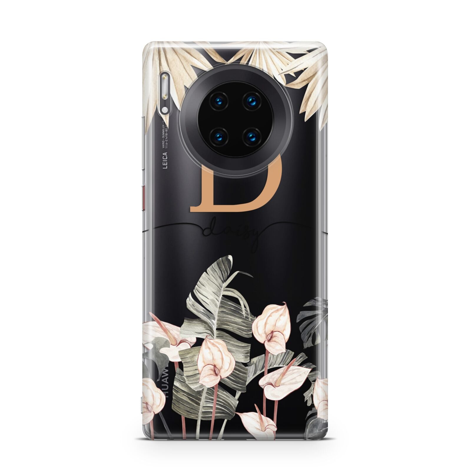 Personalised Dried Flowers Huawei Mate 30 Pro Phone Case