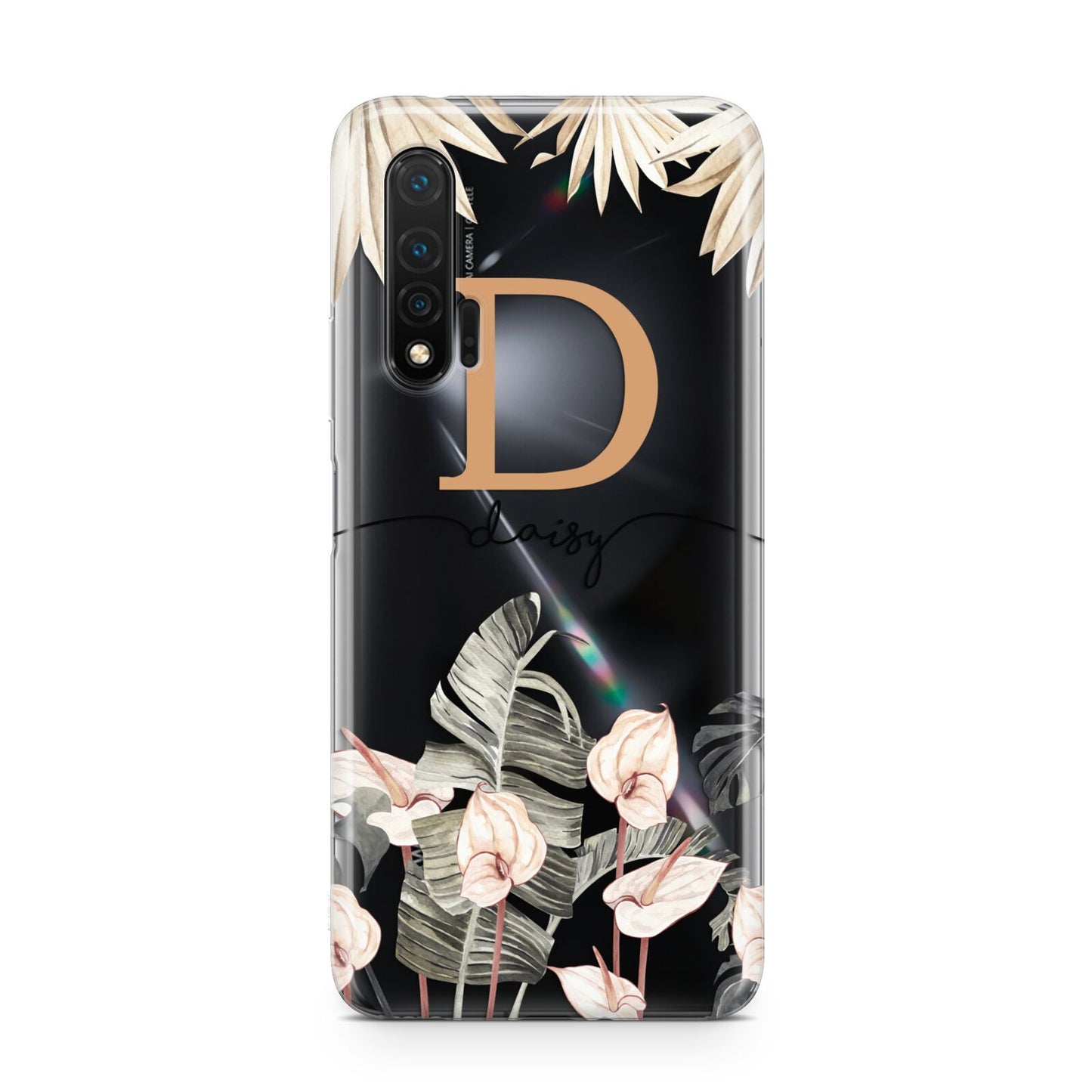 Personalised Dried Flowers Huawei Nova 6 Phone Case