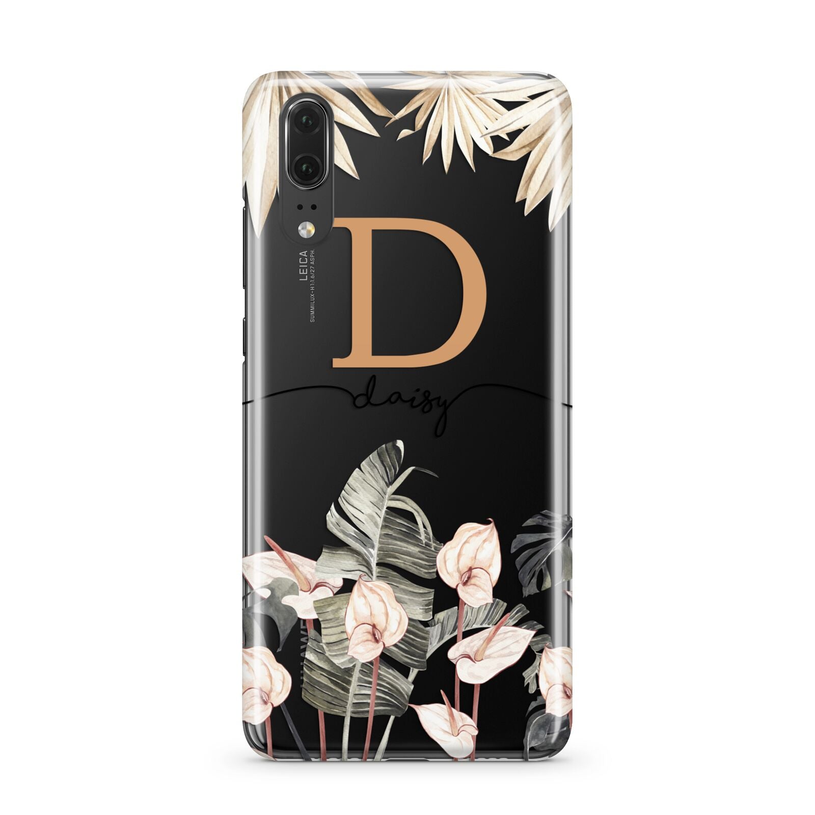 Personalised Dried Flowers Huawei P20 Phone Case