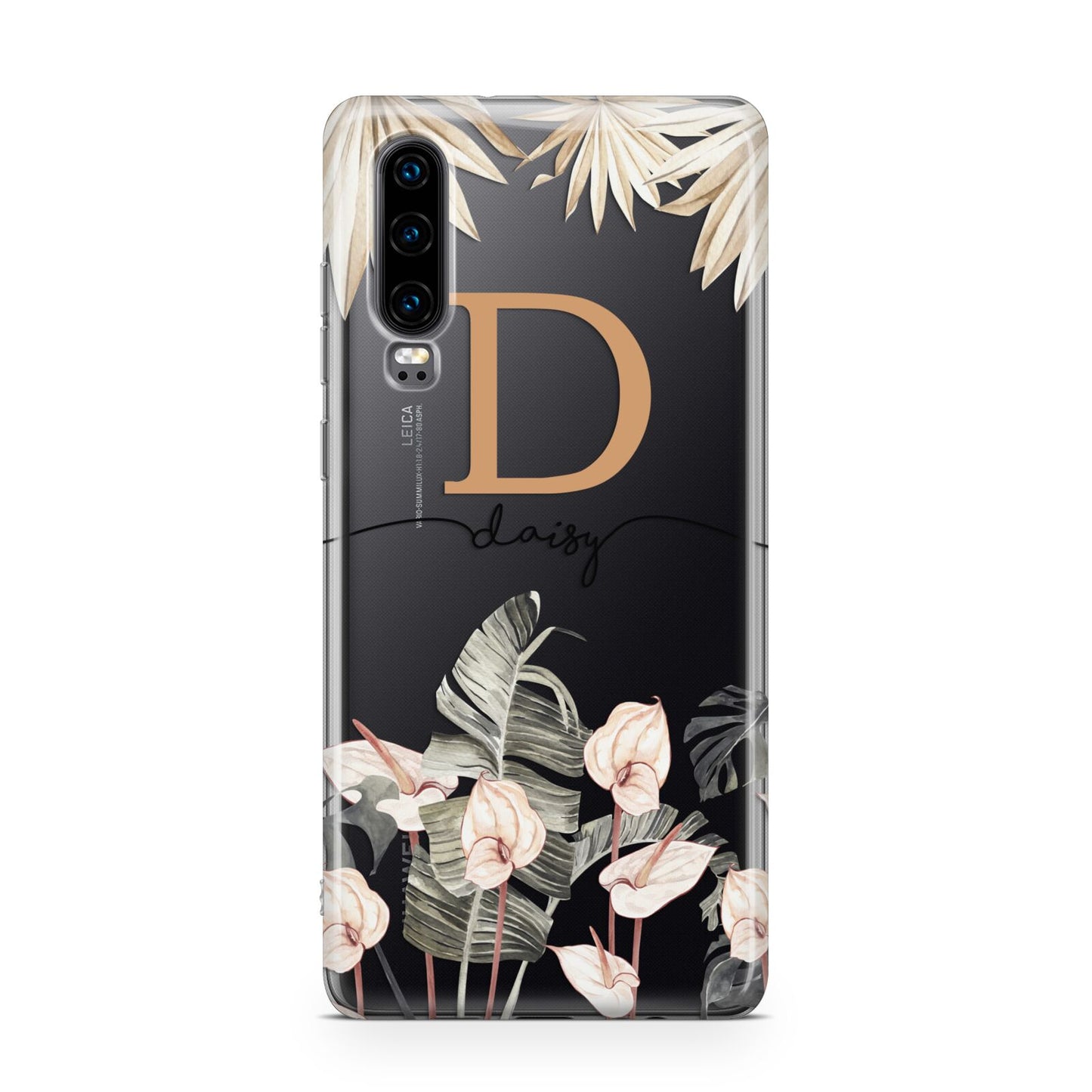 Personalised Dried Flowers Huawei P30 Phone Case