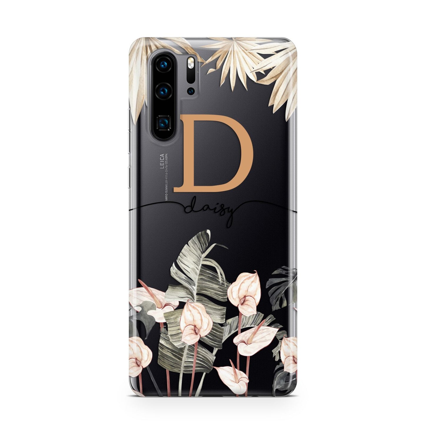 Personalised Dried Flowers Huawei P30 Pro Phone Case