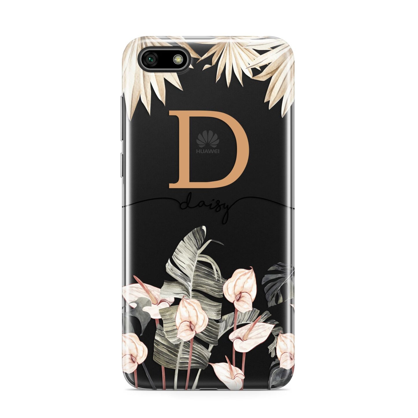 Personalised Dried Flowers Huawei Y5 Prime 2018 Phone Case