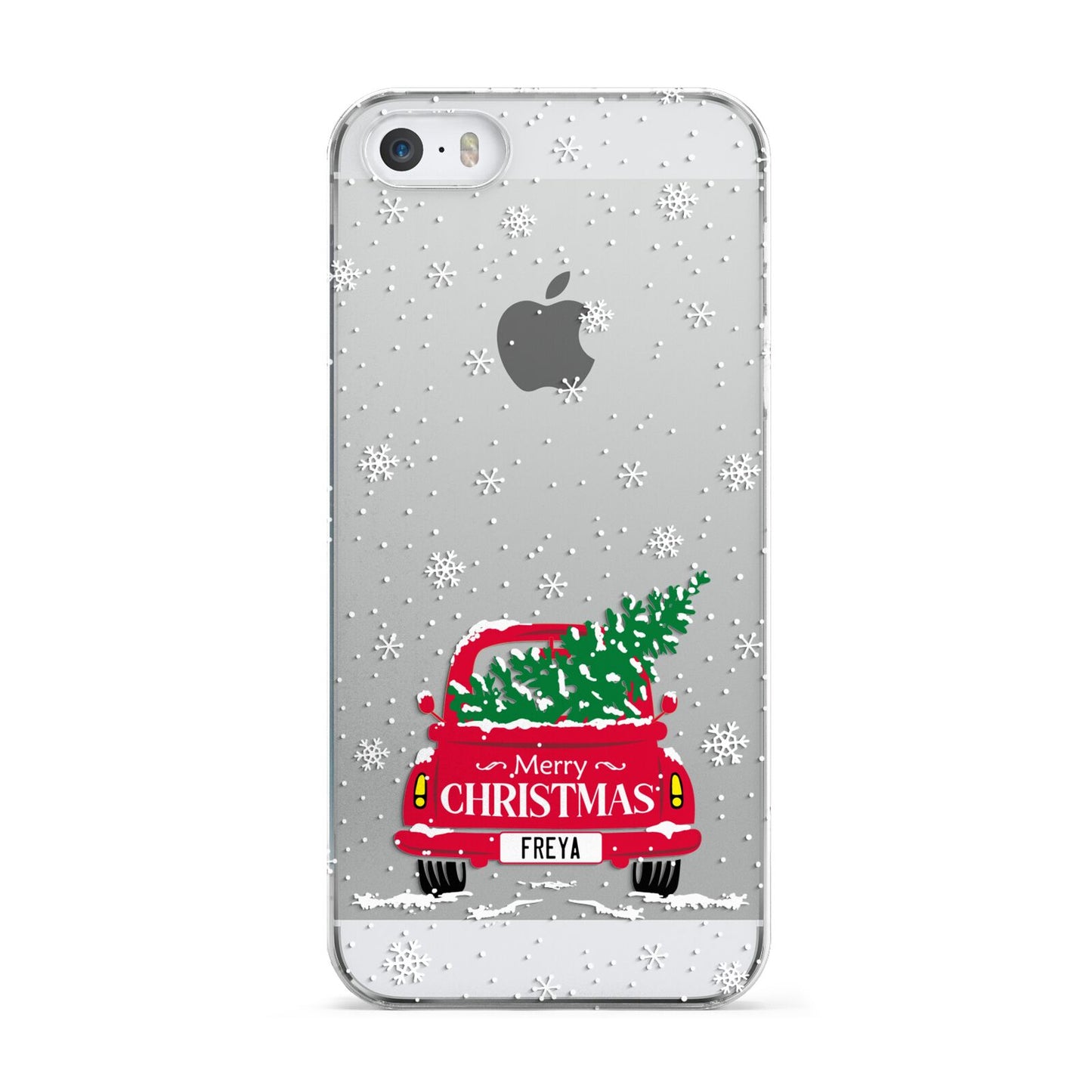 Personalised Driving Home For Christmas Apple iPhone 5 Case