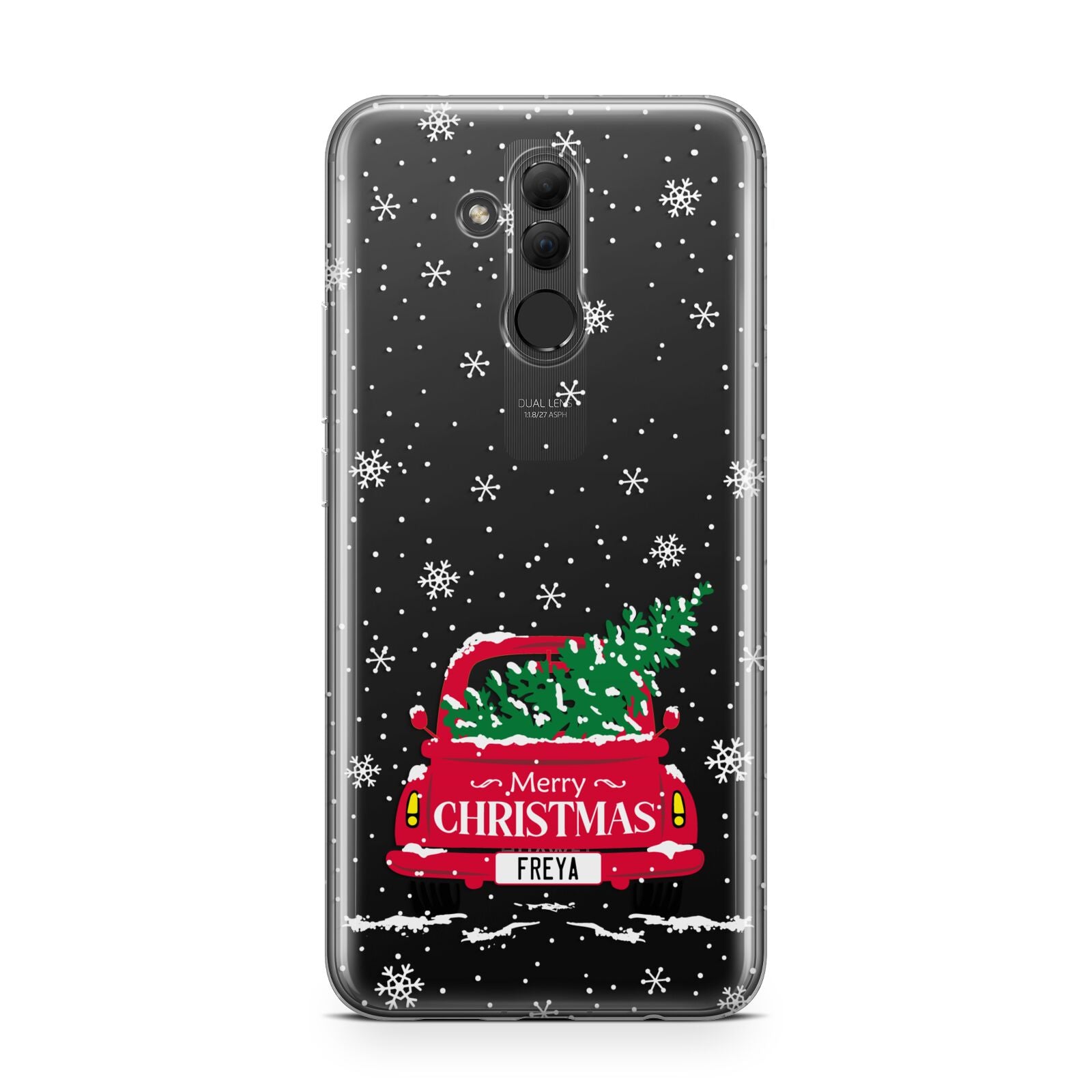 Personalised Driving Home For Christmas Huawei Mate 20 Lite