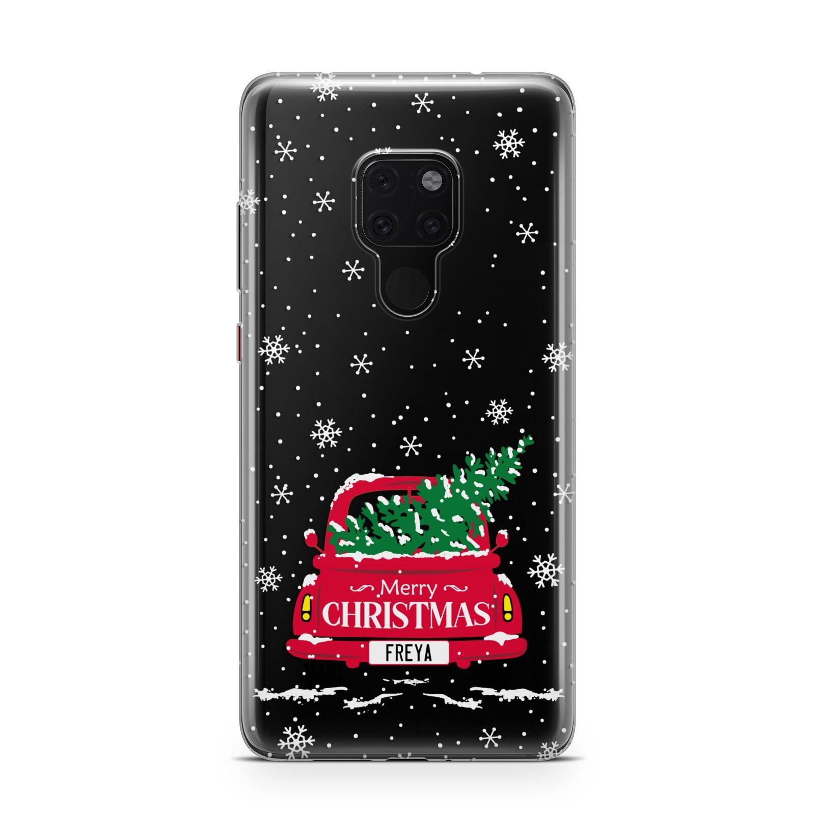 Personalised Driving Home For Christmas Huawei Mate 20 Phone Case