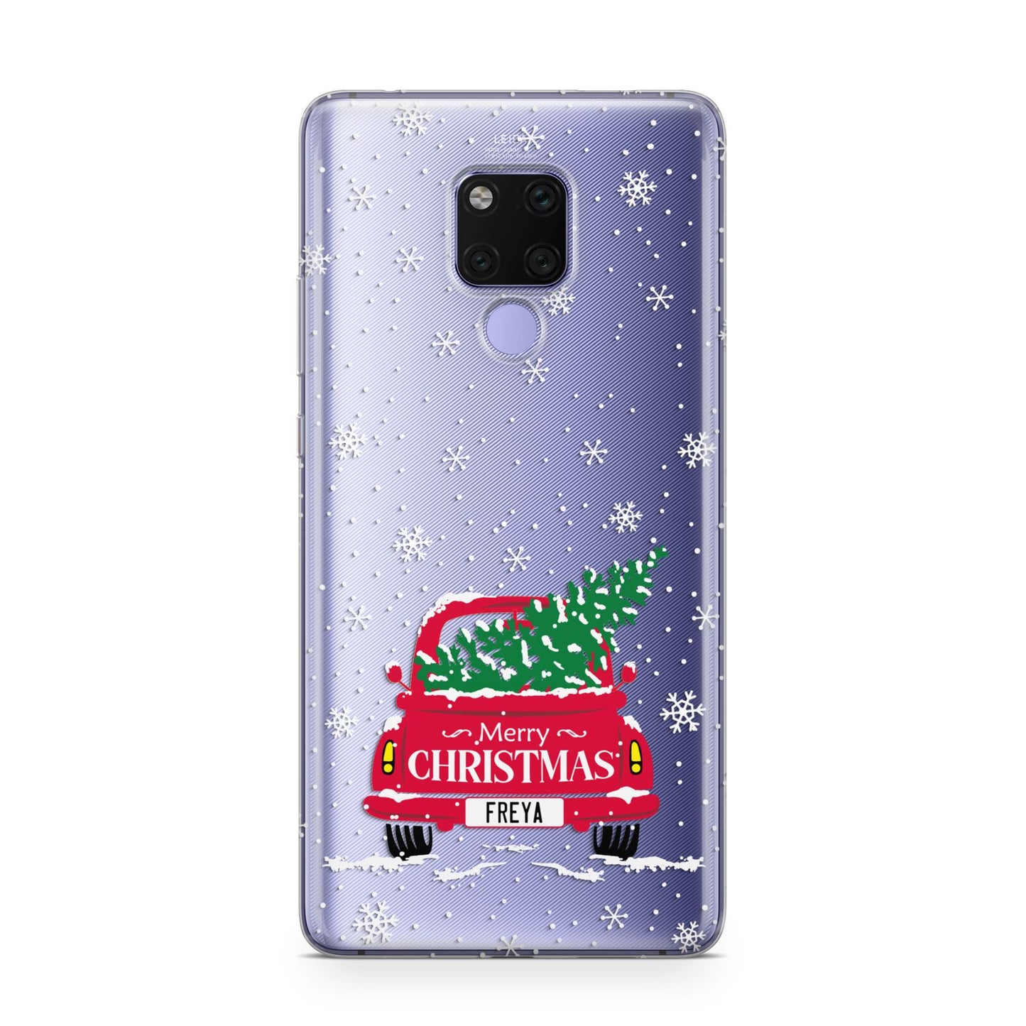 Personalised Driving Home For Christmas Huawei Mate 20X Phone Case