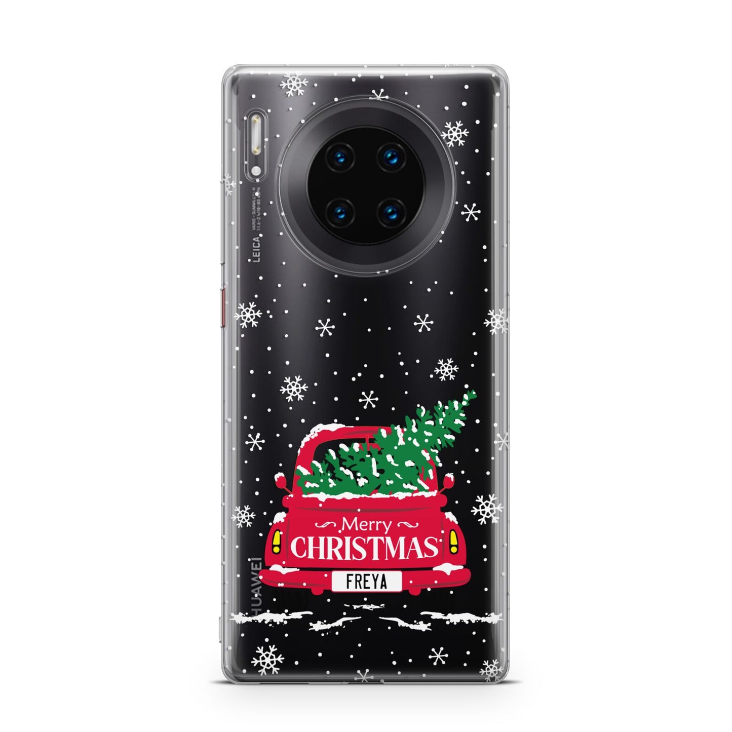 Personalised Driving Home For Christmas Huawei Mate 30 Pro Phone Case