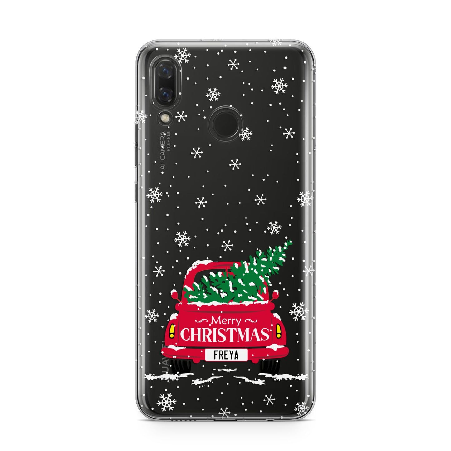 Personalised Driving Home For Christmas Huawei Nova 3 Phone Case