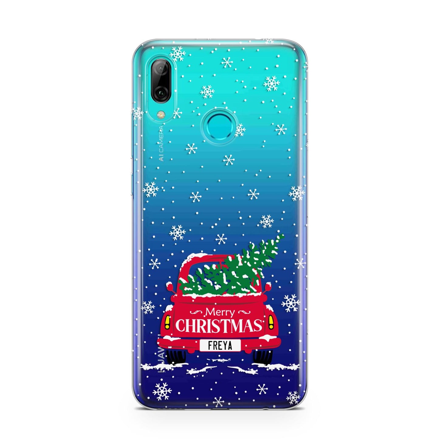 Personalised Driving Home For Christmas Huawei P Smart 2019 Case