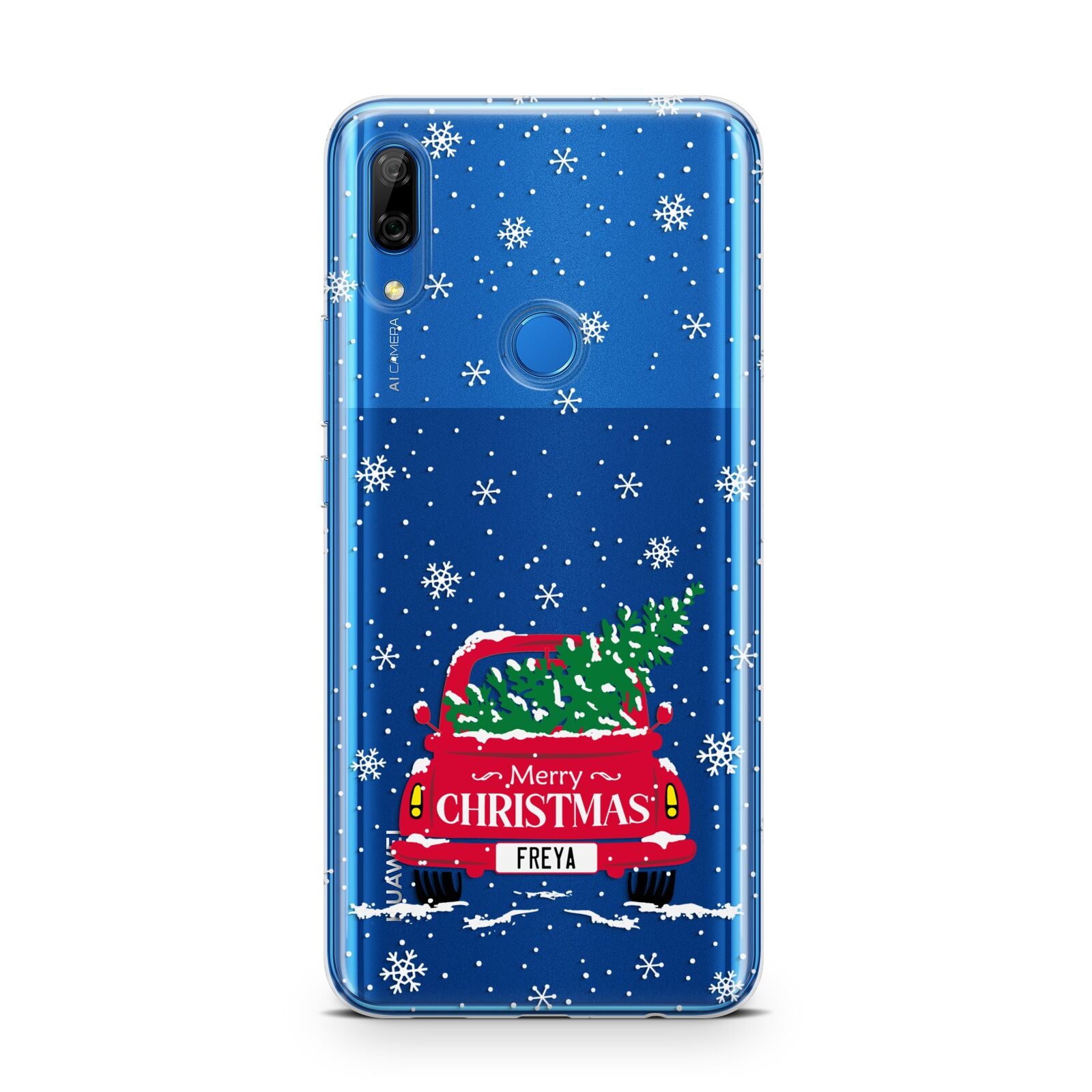 Personalised Driving Home For Christmas Huawei P Smart Z