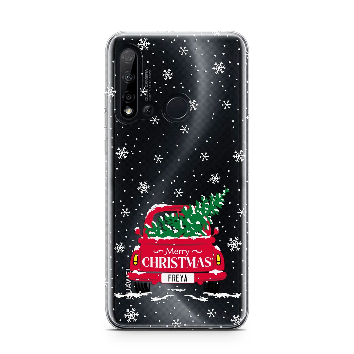 Personalised Driving Home For Christmas Huawei P20 Lite 5G Phone Case