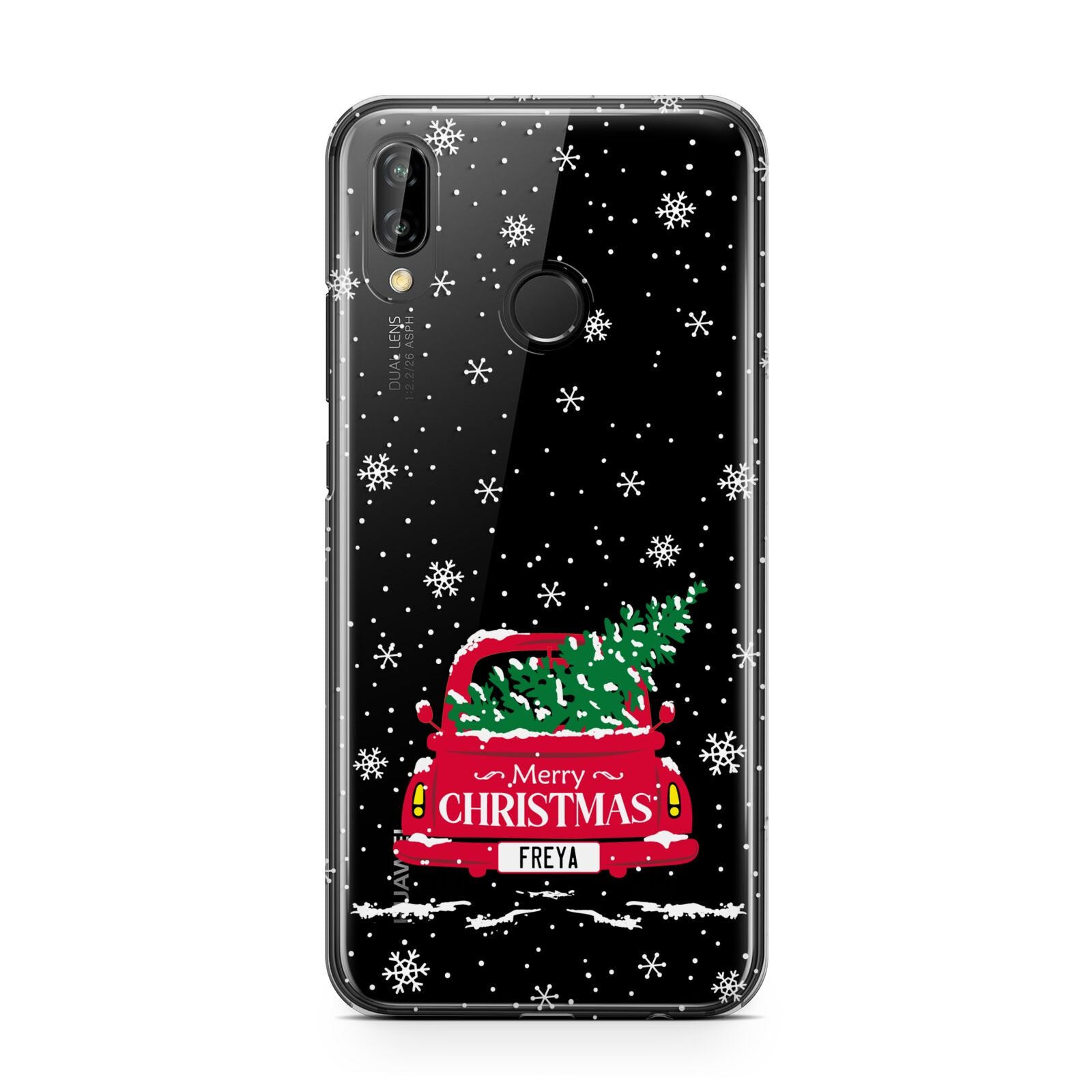 Personalised Driving Home For Christmas Huawei P20 Lite Phone Case