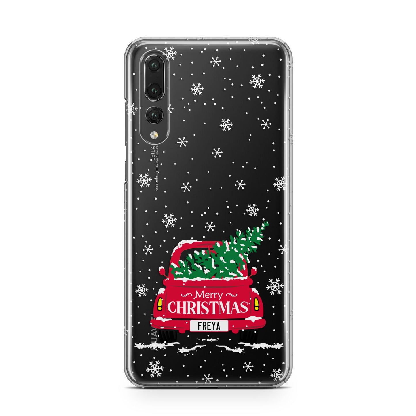 Personalised Driving Home For Christmas Huawei P20 Pro Phone Case