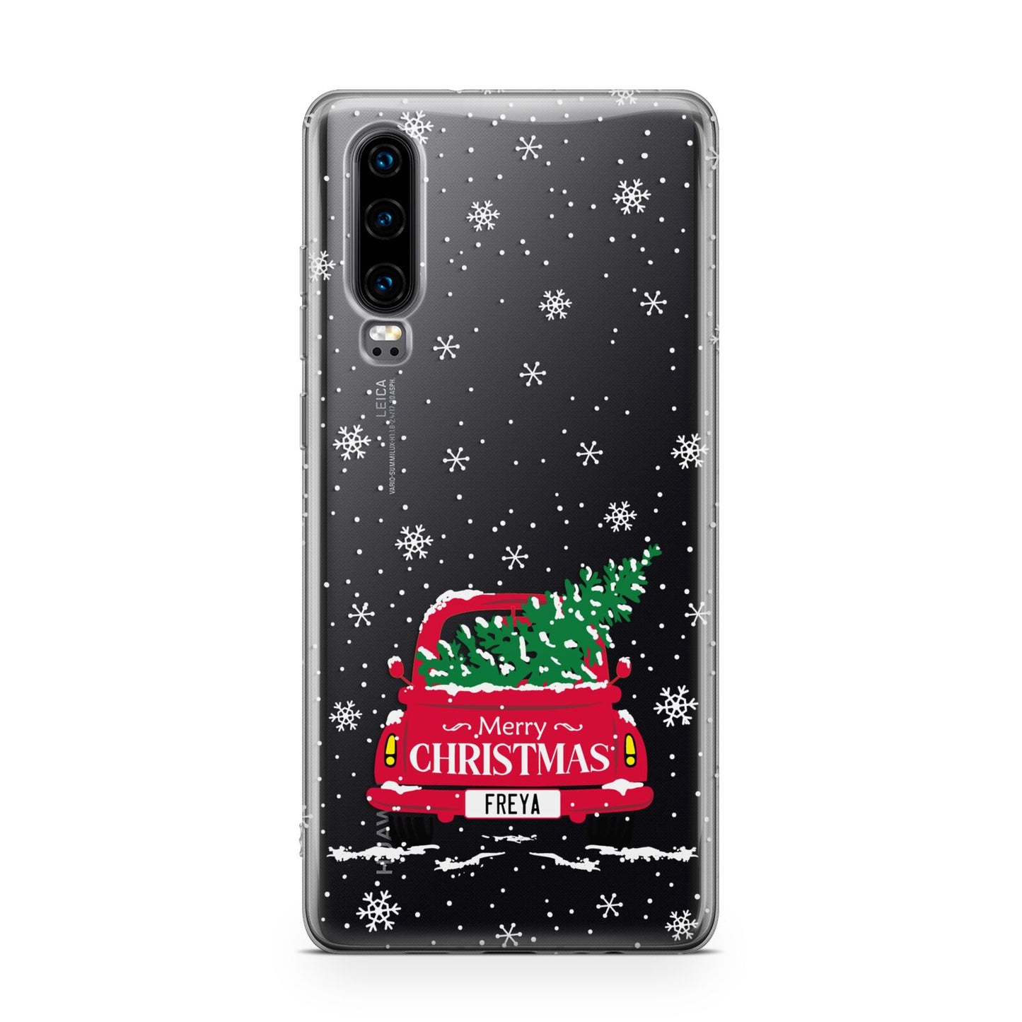 Personalised Driving Home For Christmas Huawei P30 Phone Case