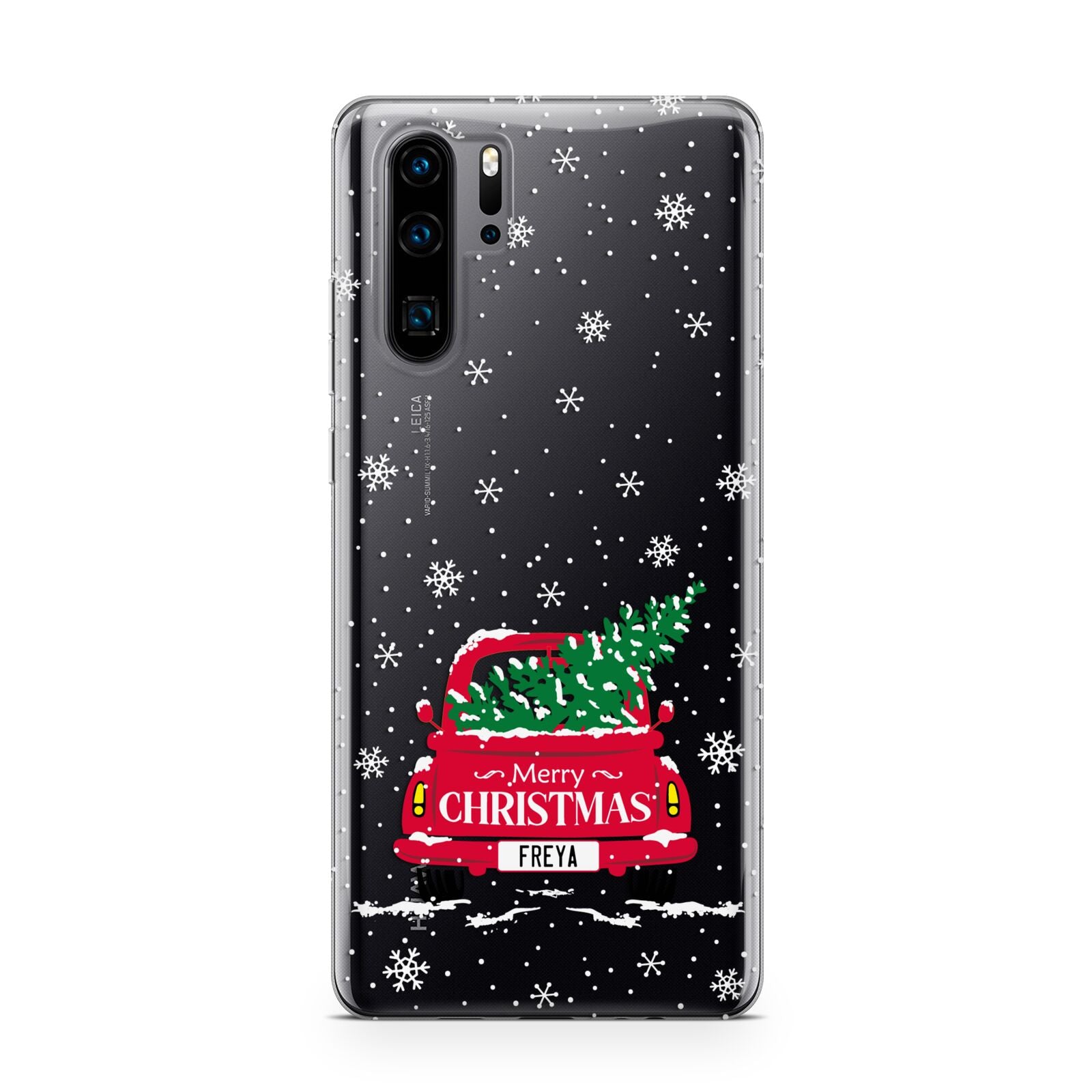 Personalised Driving Home For Christmas Huawei P30 Pro Phone Case