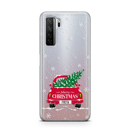 Personalised Driving Home For Christmas Huawei P40 Lite 5G Phone Case