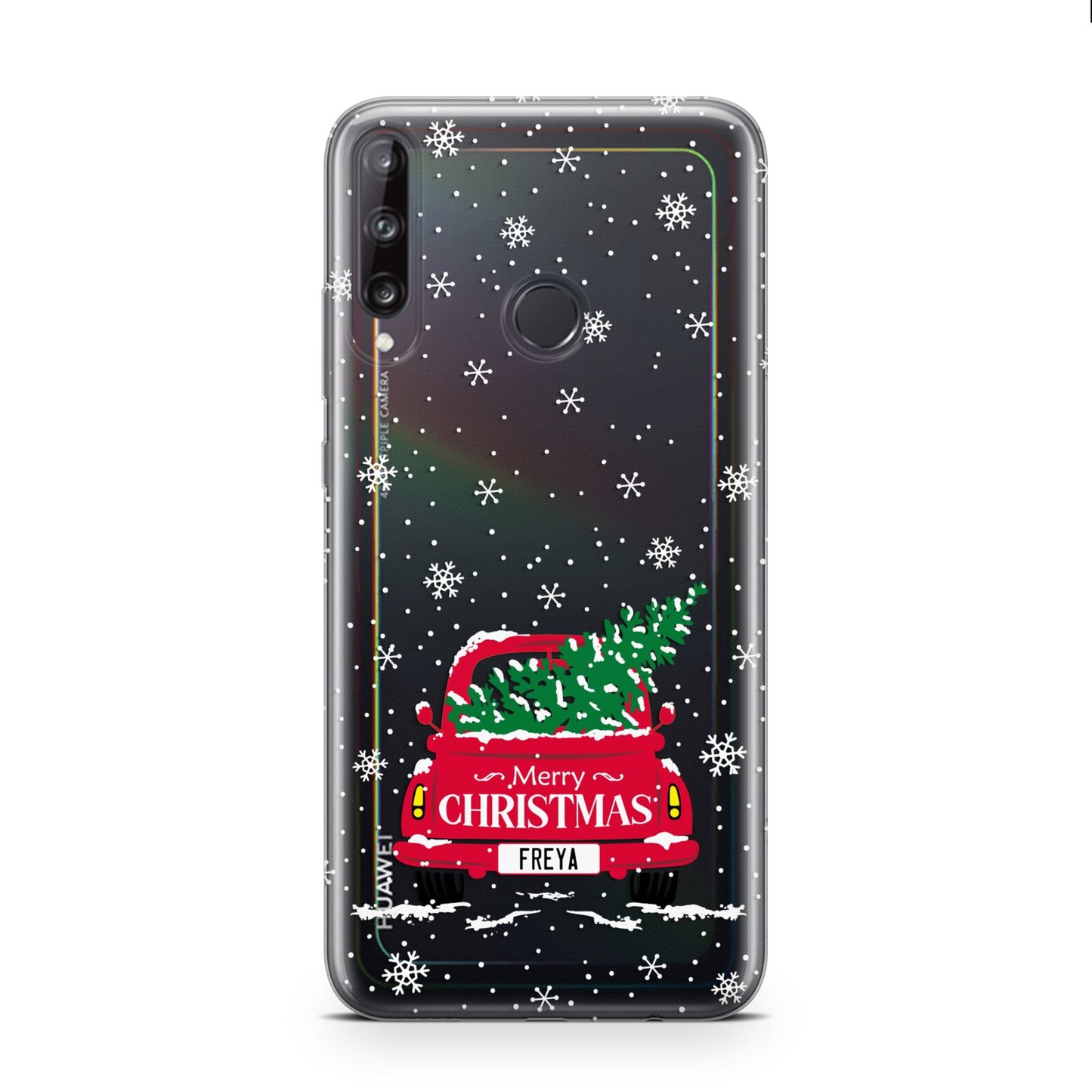 Personalised Driving Home For Christmas Huawei P40 Lite E Phone Case