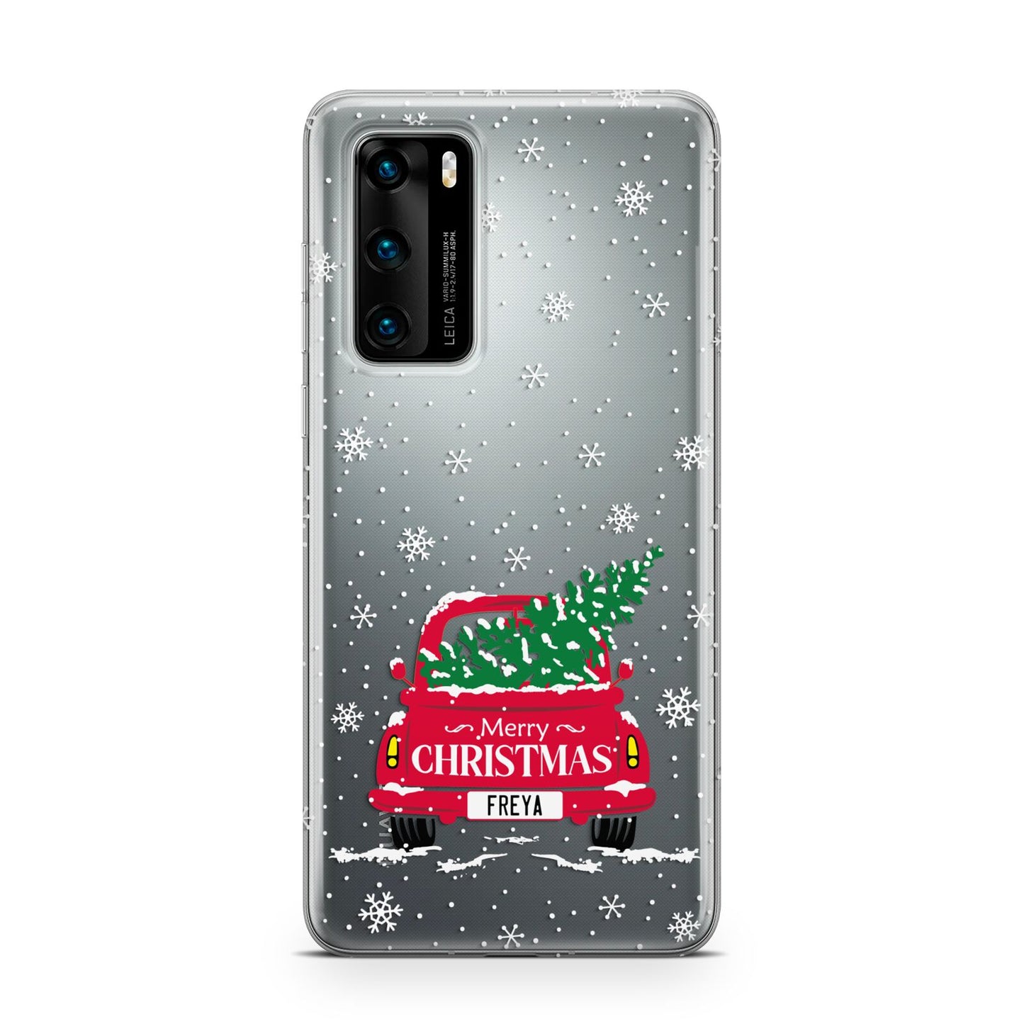 Personalised Driving Home For Christmas Huawei P40 Phone Case